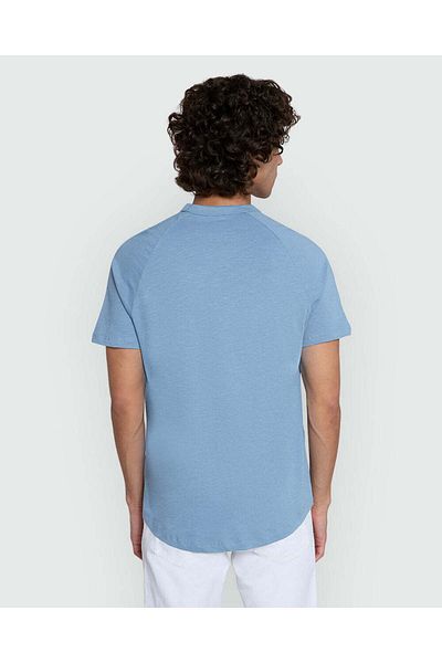 Ovs Men’S Garda Crew Neck Tee – Citadel Blue