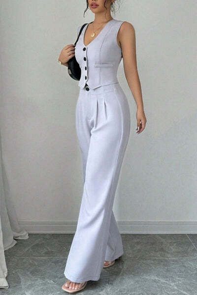 StreetWear Outlet Women's Elegant Set, Vest & Pants
