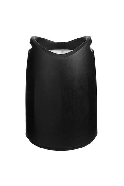 AVA Ice Bucket with Gel Pack Interior, Handles, Black, 15x15x20.5cm, Plastic