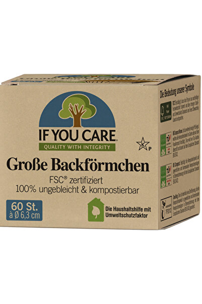 If You Care Hartie Ecologica de Copt Briose If you care 60 buc