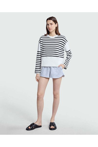 Ovs Woman Shorts In French Light Grey