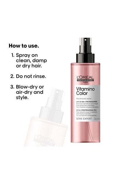 L'oreal Professionnel Loreal Professionnel Vitamino Color 10-in-1 Hair Milk Leave-In Treatment 190ml