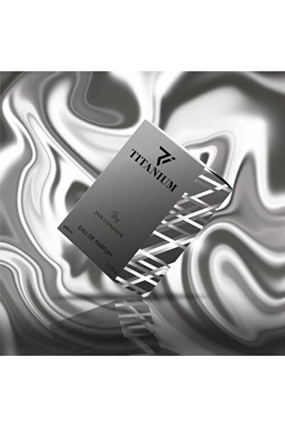 JAN LONDON Titanium Eau de Parfum 80ml | Striking, Long-Lasting Unisex Scent Radiating Power & Elegance