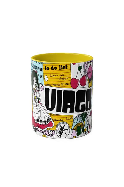 DUBLEMETRE Virgo Zodiac Printed Mug