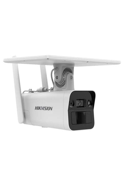 Hikvision Cameră 4MP, obiectiv 4mm, IR max. 30m, 4G, panou solar+accesorii, audio, PIR, IP67 - DS-2XS2T41G1-ID-4G-C05S07