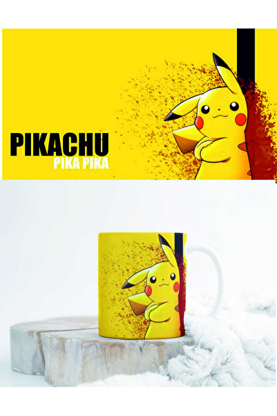 3D Pikachu Full Lap Covered Mug Cup