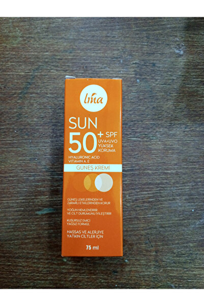 Lina كريم الشمس 50+SPF 75 مل