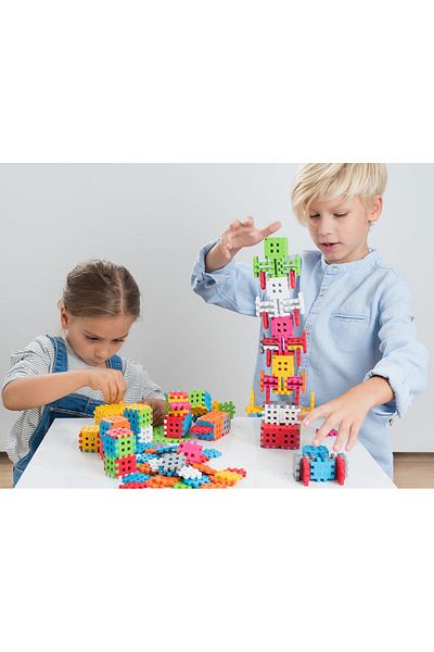 Marioinex Construction set, 140 pieces, Mini Waffles,