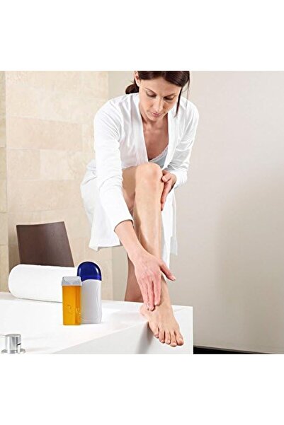 Generic Salon Hair Removal Machine Set with Wax Heater + Wax Cartridge + Hair Removal Paper (Honey)