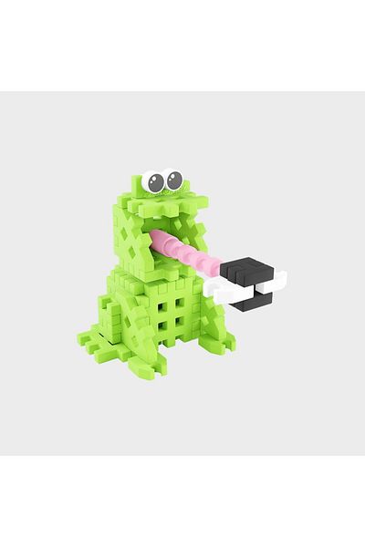 Marioinex Travel construction set, Frog, 34 pieces, Micro Waffles,