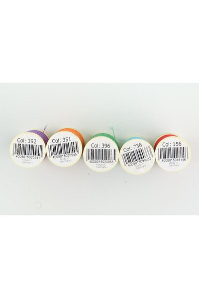 Gütermann Gutermann 100% Polyester 100m Sewing Thread Vibrant Colors Set