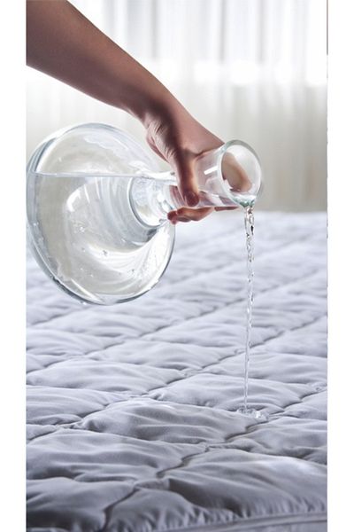 Pucioasa Waterproof ultrasonic quilted mattress protector 100x200cm