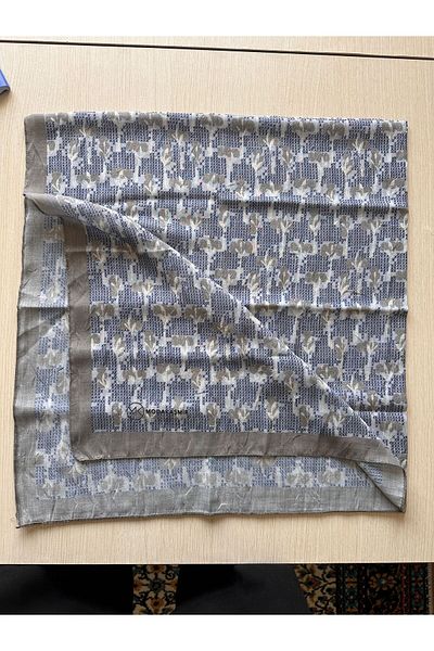 Modakaşmir Flower Spring Pattern Bamboo Scarf
