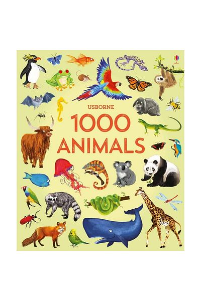 Usborne Children's book - 1000 Animals
