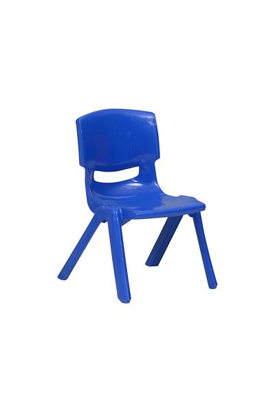 rexa Kids Plastic Chair Lightweight & Durable Seating for Children 50 X 40 X 32cm