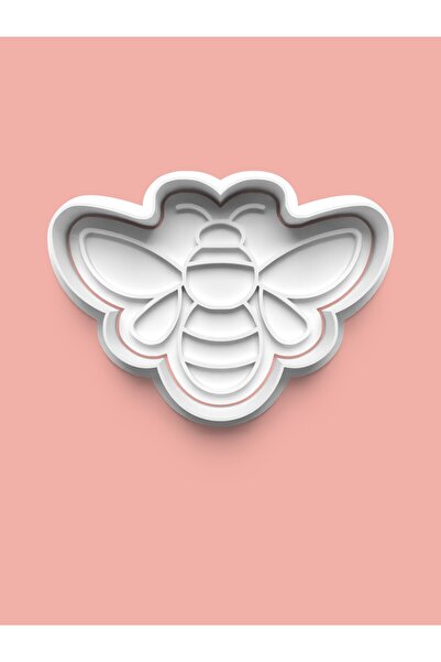 AKTASTORE قالب كوكيز نحلة العسل – قالب لطيف على شكل نحلة 0430-2