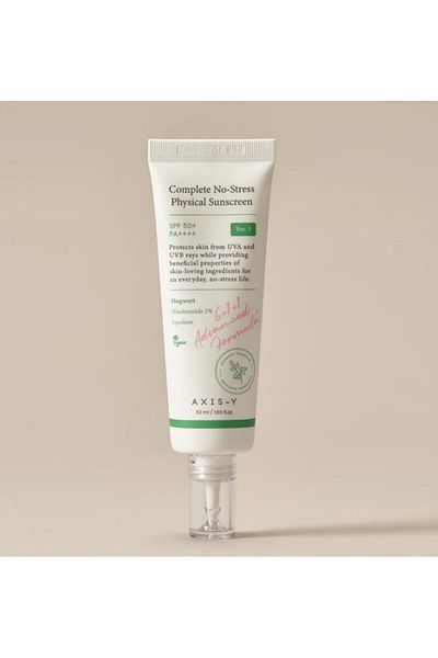 AXIS-Y Complete No-Stress Physical Sunscreen SPF50+ PA++++