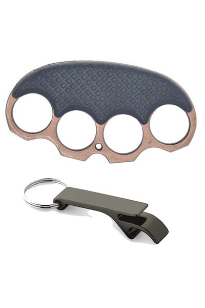 dalimag Kit Keychain Opener and Dagger-Type Box, Self-Defense, Grip Handle, Bronze,