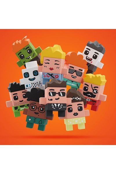 Marioinex Construction set, Surprise, Mini Waffles,