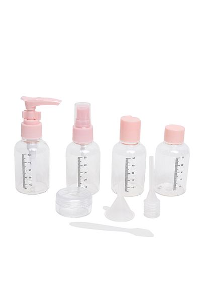 R&B Pink PO8 TRAVEL REFILLING BOTTLE