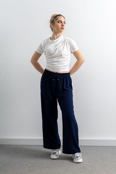 TUĞBA ERGÜL Ayrobin Linen Trousers