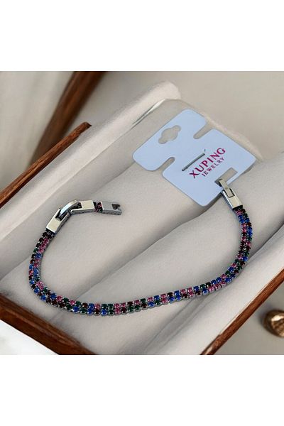 İNN JEWELLERY Xuping Bracelet Tarnish-Free Antiallergic Sequential Figure (2 Years Importer Guarantee)
