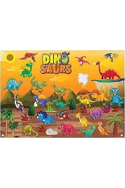 OEM Premium felt wall-mounted activity board for children with interactive shapes and vibrations
