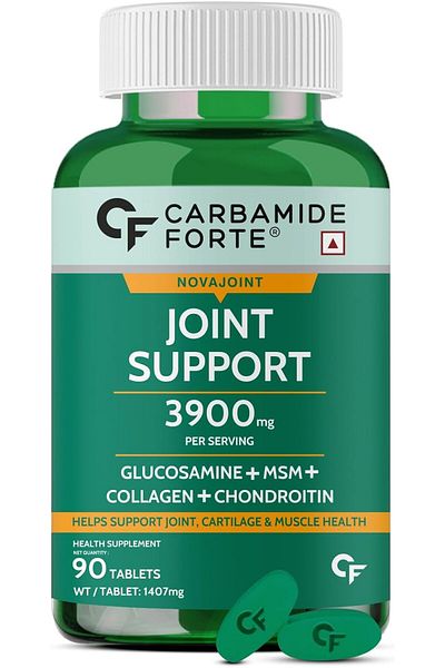 Carbamide Forte Glucosamine Chondroitin MSM - Joint Support Supplements | Joint Support, with Glucos