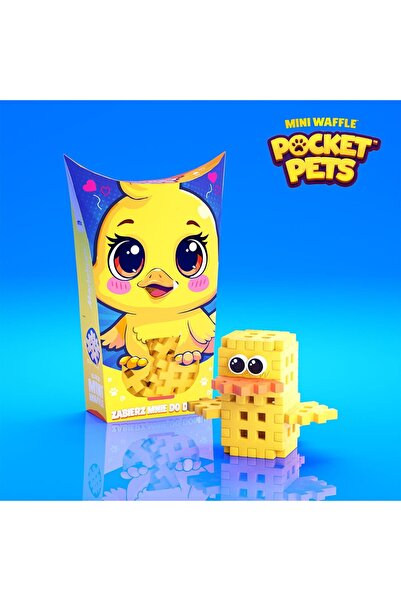 Marioinex Set de construcții de călătorie, Rață, 16 piese, Micro Waffles,