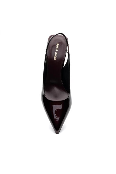 Sofia Baldi Mena Bordo Patent Leather Women's Stiletto & Evening Dress