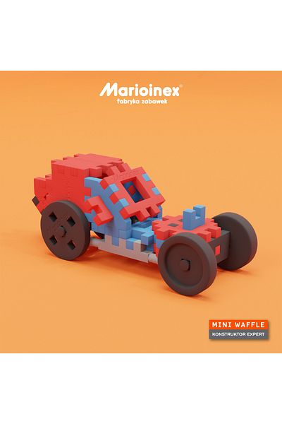 Marioinex Construction set, Constructor Expert, 141 pieces, Mini Waffles,
