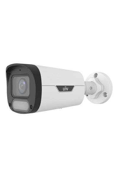 Uniview Cameră IP Wise-ISP, ColorHunter, 8MP, obiectiv 4.0mm, WL 30M, microfon, PoE, color 24/7 -IPC2318LE-ADF40KM-WP