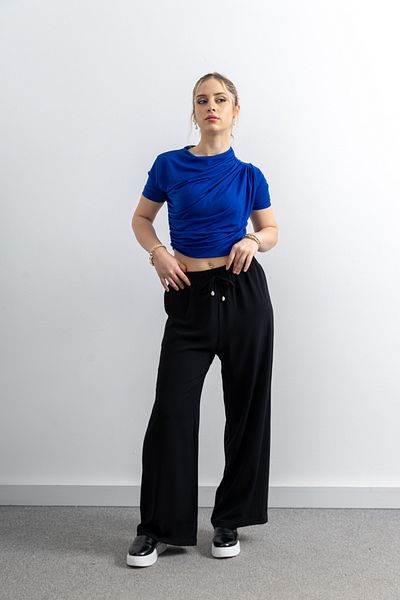 TUĞBA ERGÜL Ayrobin Linen Trousers
