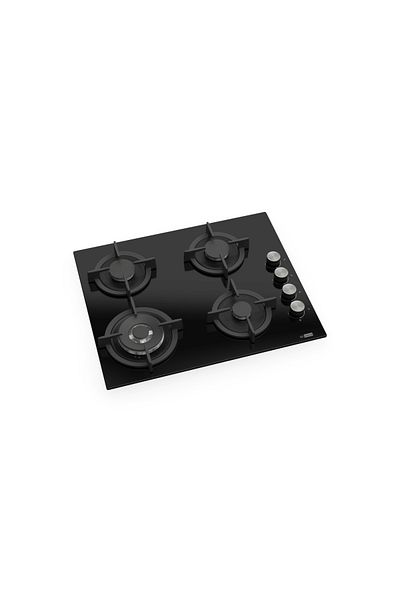 GL GENERAL 4 Burner 60x50cm Gas Built in Cooker, Heavy Duty Stand, Auto Fire, Total Safety