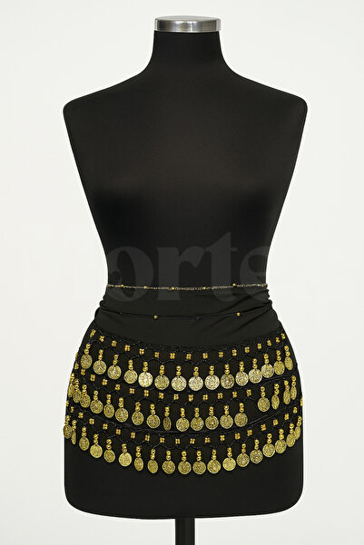 Mortex Zilli Pullu Siyah Şakira Dans Kemeri - Kına, Oryantal, Düğün ve Eğlenc...