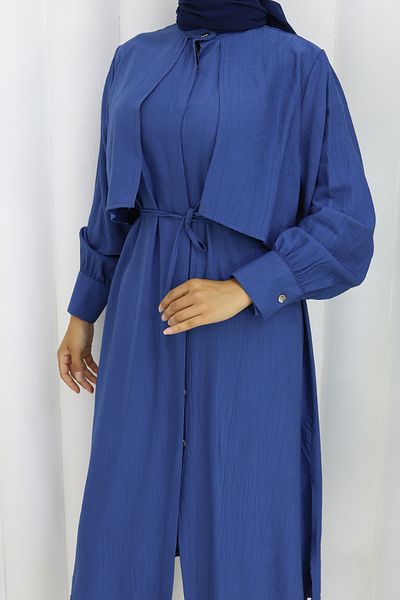 ALLMİRA FASHION Long Tunic and Trousers Double Set
