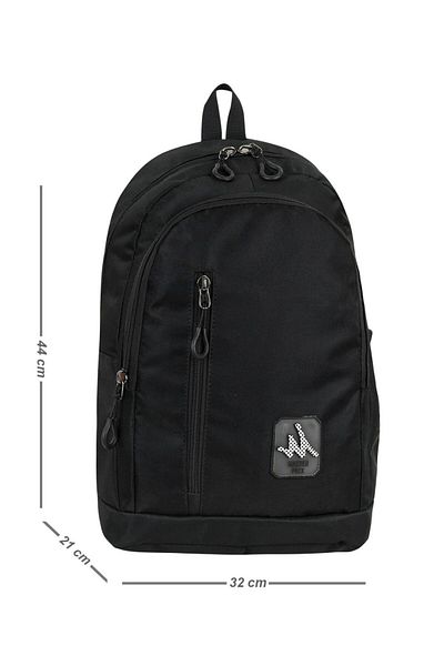 Dadacuq Basic Three Compartment Daily School Backpack