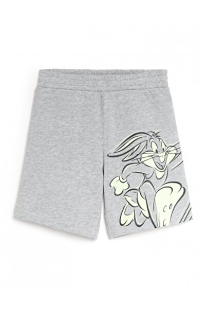 Diadora Junior bermuda WB - light grey melange