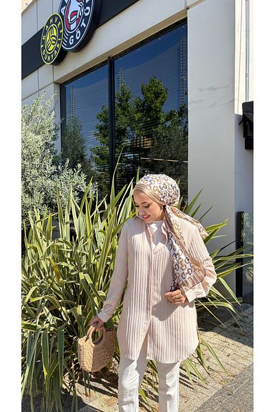 LİNA TESETTÜR Tunic Armut