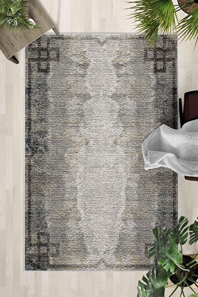 Monnhein Covor lavabil cu bază anti-alunecare – Covor modern cu imprimare dig...