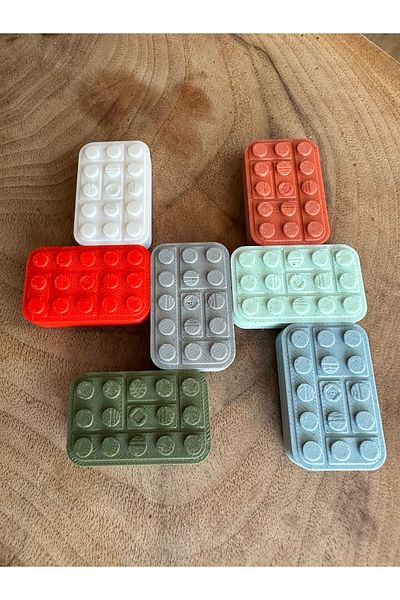 Alfa Tshirt Magnetic Lego New Generation Stress Toy Blue Color – Magnetic Fidget Slider