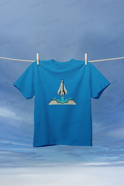 feinas Tricou pentru copii - Navă spațială