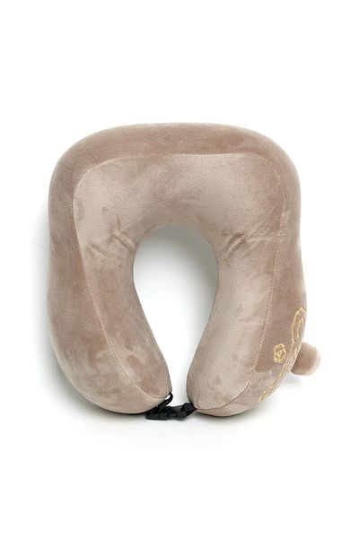 R&B Taupe Travel pillow