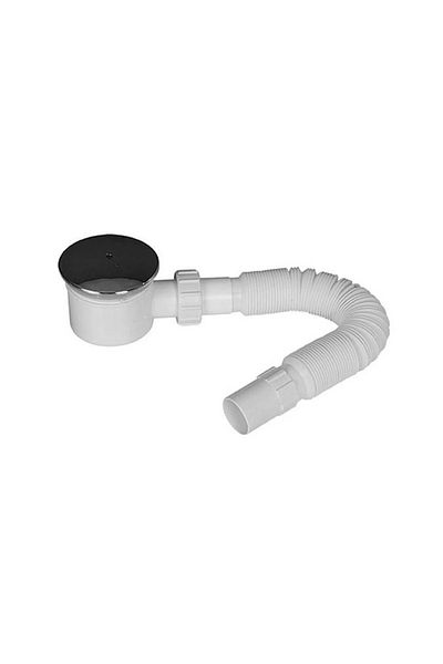 PRATİKOBA Flat Shower Tray Siphon 50 mm Bellows