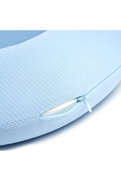 R&B Light Blue Travel pillow