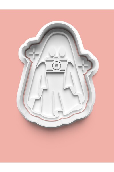 AKTASTORE قالب كوكيز الشبح وقالب عجينة السكر 0443-2