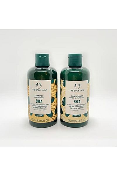 THE BODY SHOP Shea Intense Repair Shampoo and Conditioner Set for Very Dry Hair