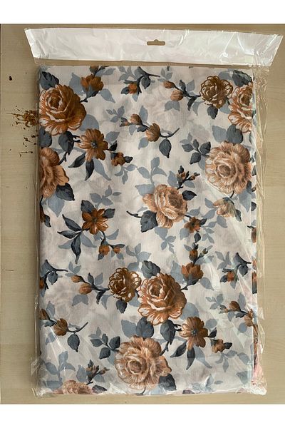 Şen Vayb Flower Patterned Carpet Quality 120 X 55 X 55