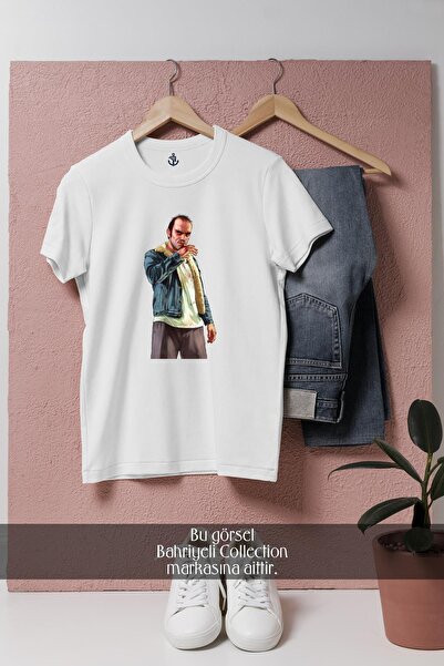 Bahriyeli Collection Μπλουζάκι Unisex με σχέδιο χαρακτήρων Trevor του Gta5 ov...
