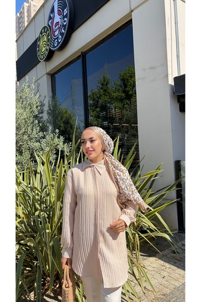 LİNA TESETTÜR Tunic Armut